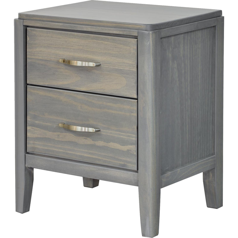 Mako Wood Furniture Sage 2-Drawer Nightstand 5300-60 IMAGE 2