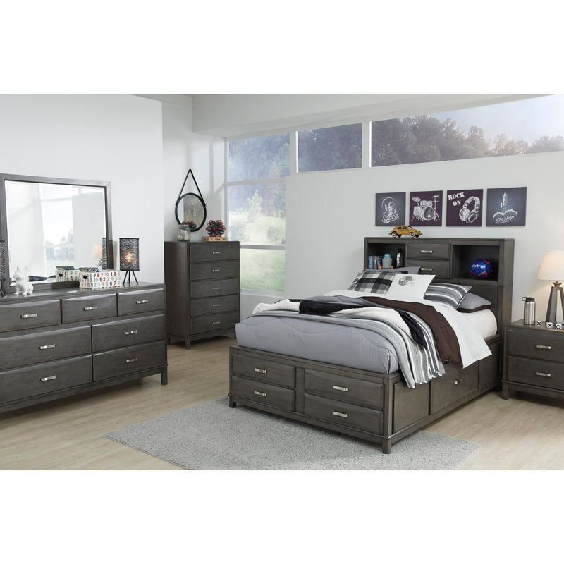 Signature Design by Ashley Caitbrook B476B4 Full Storage Bed with 7 Drawers IMAGE 6