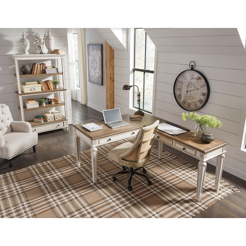 Signature Design by Ashley Realyn H743H1 2 pc Home Office Desk IMAGE 11