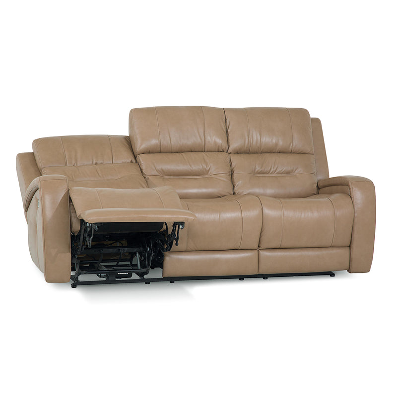 Palliser Washington Power Reclining Leather Sofa 41067-L6-BRONCO-MALT IMAGE 3