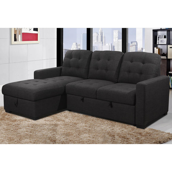 Primo International Montez Fabric Sleeper Sectional MTEZ-LSCN3989/MTEZ-RLBN3989 IMAGE 1