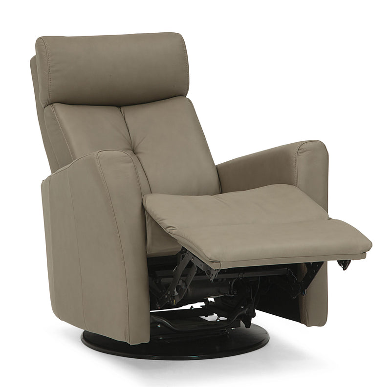 Palliser Prodigy II Power Swivel Leather Recliner 43414-38-MYSTIC-WILLOW IMAGE 4