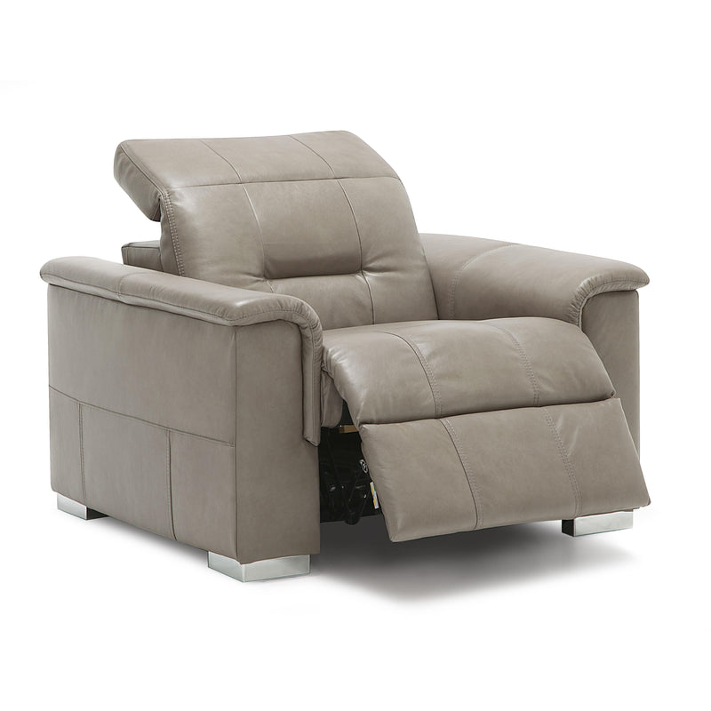 Palliser Keoni Power Leather Recliner with Wall Recline 44000-31-BRONCO-FOG IMAGE 3