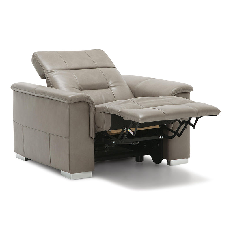 Palliser Keoni Power Leather Recliner with Wall Recline 44000-31-BRONCO-FOG IMAGE 5