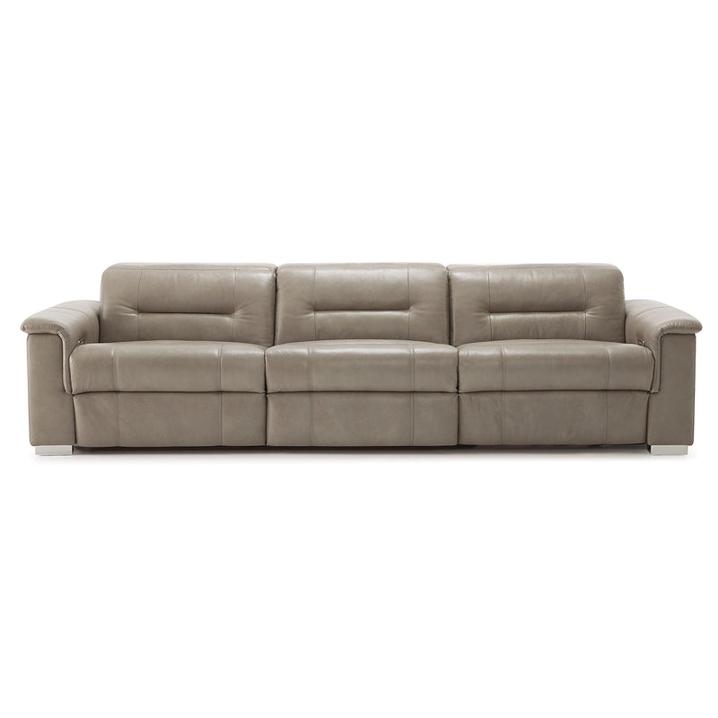 Palliser Keoni Power Reclining Leather 3 pc Sectional 44000-7P/44000-70/44000-6P-BRONCO-FOG IMAGE 1