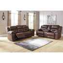  Signature Design by Ashley Stoneland Reclining Leather Look Sofa 3990488 IMAGE 5