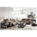 Signature Design by Ashley Stoneland Power Reclining Leather Look Sofa 3990587 IMAGE 8