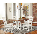  Signature Design by Ashley Valebeck Dining Table with Trestle Base D546-35 IMAGE 7