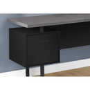 Monarch Computer Desk - Black/Grey I 7432 IMAGE 3