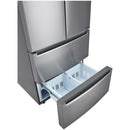  LG 33-inch, 19 cu.ft. Counter-Depth French 4-Door Refrigerator LRMNC1803S IMAGE 15