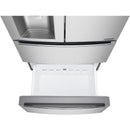  LG 33-inch, 18.3 cu.ft. Counter-Depth French 4-Door Refrigerator with ice system LRMXC1803S IMAGE 10