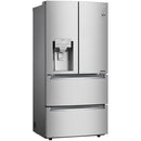  LG 33-inch, 18.3 cu.ft. Counter-Depth French 4-Door Refrigerator with ice system LRMXC1803S IMAGE 13