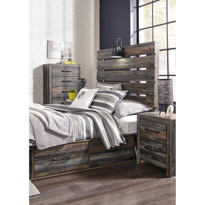 Signature Design by Ashley Drystan B211B9 Full Panel Bed with 2 Storage Drawers IMAGE 6