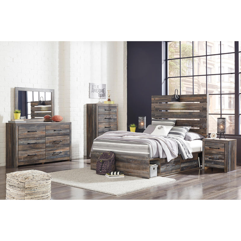 Signature Design by Ashley Drystan B211B12 Full Panel Bed with 4 Storage Drawers IMAGE 7