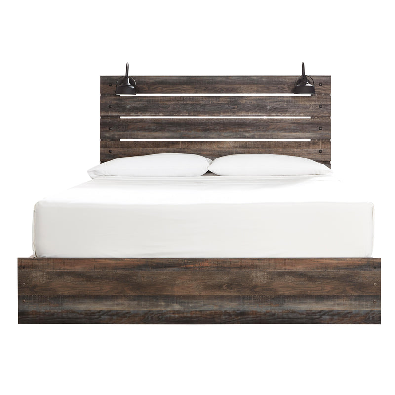 Signature Design by Ashley Drystan King Panel Bed with Storage B211-58/B211-56/B211-160/B100-14 IMAGE 2