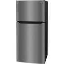  Frigidaire 30-inch, 20 cu.ft. Freestanding Top Freezer with LED Lighting FFTR2045VD IMAGE 2