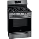  Frigidaire Gallery 30-inch Freestanding Gas Range with Even Baking Technology GCRG3060AD IMAGE 2