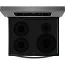  Frigidaire Gallery 30-inch Freestanding Electric Induction Range with True Convection Technology GCRI305CAD IMAGE 12