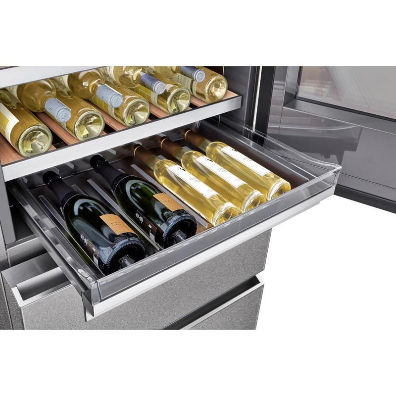 LG SIGNATURE 27.56-inch, 15.3 cu.ft. Counter-Depth Refrigeration with Wine Storage with SmartDiagnosis™ URETC1408N IMAGE 14