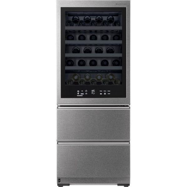 LG SIGNATURE 27.56-inch, 15.3 cu.ft. Counter-Depth Refrigeration with Wine Storage with SmartDiagnosis™ URETC1408N IMAGE 1