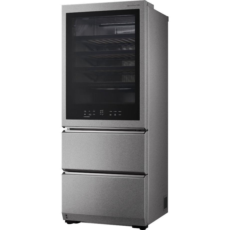 LG SIGNATURE 27.56-inch, 15.3 cu.ft. Counter-Depth Refrigeration with Wine Storage with SmartDiagnosis™ URETC1408N IMAGE 9