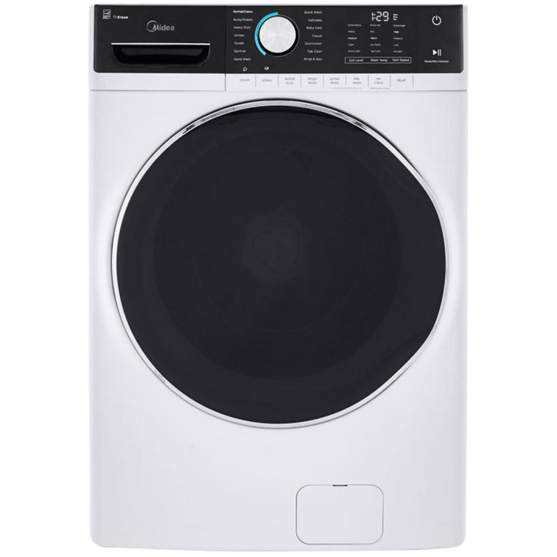 Midea 5.2 cu. ft. Front Loading Washer with Steam Wash MLH52S7AWW IMAGE 1