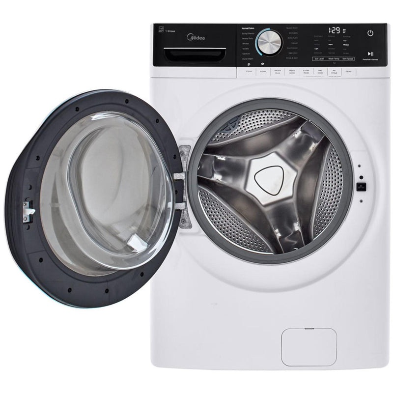 Midea 5.2 cu. ft. Front Loading Washer with Steam Wash MLH52S7AWW IMAGE 2