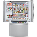  LG 36-inch, 30 cu.ft. Freestanding French 3-Door Refrigerator with Craft Ice™ LRFDS3016S IMAGE 5