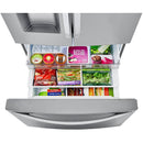  LG 36-inch, 30 cu.ft. Freestanding French 3-Door Refrigerator with Craft Ice™ LRFDS3016S IMAGE 8