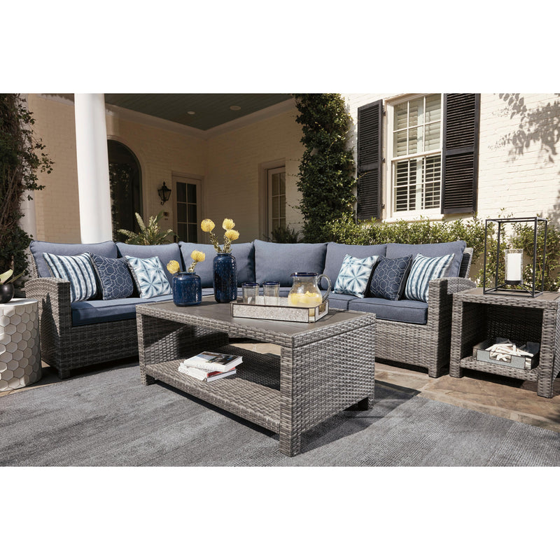 Signature Design by Ashley Salem Beach P440P1 3 pc Outdoor Sectional IMAGE 3