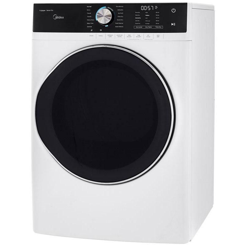 Midea 8.0 cu.ft. Electric Dryer with Sensor Dry MLE52S7AWW IMAGE 6