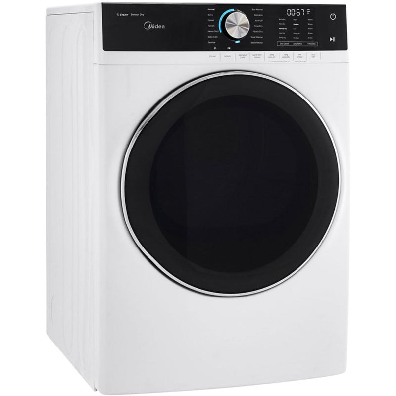 Midea 8.0 cu.ft. Electric Dryer with Sensor Dry MLE52S7AWW IMAGE 7