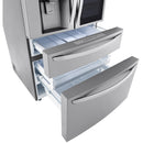  LG 23 cu. ft. Counter-Depth French 4-Door Refrigerator with InstaView™ Door-in-Door® LRMVC2306S IMAGE 5