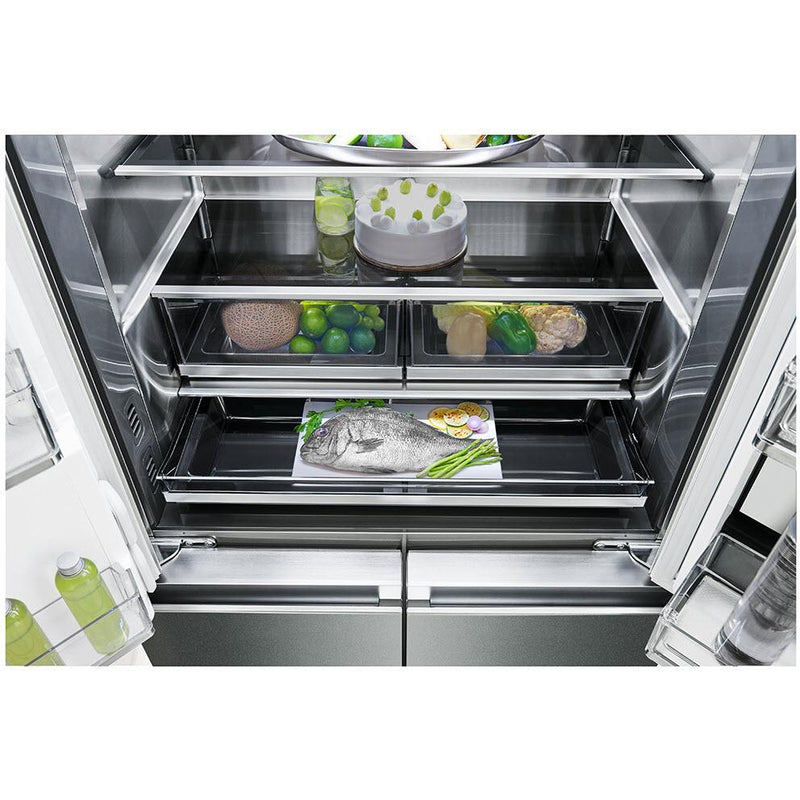 LG SIGNATURE 36-inch, 31 cu.ft. Counter-Depth French 4-Door Refrigerator with InstaView™ Door-in-Door® URNTS3106N IMAGE 11