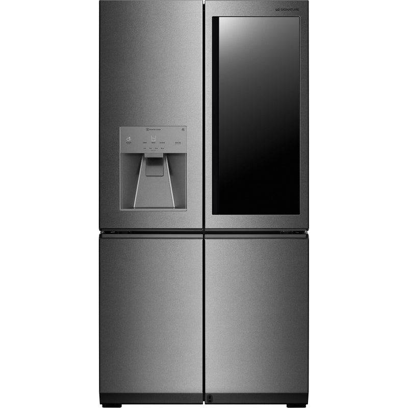 LG SIGNATURE 36-inch, 31 cu.ft. Counter-Depth French 4-Door Refrigerator with InstaView™ Door-in-Door® URNTS3106N IMAGE 16