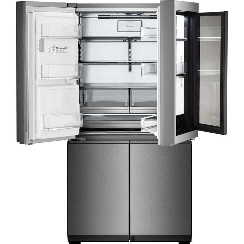 LG SIGNATURE 36-inch, 31 cu.ft. Counter-Depth French 4-Door Refrigerator with InstaView™ Door-in-Door® URNTS3106N IMAGE 18