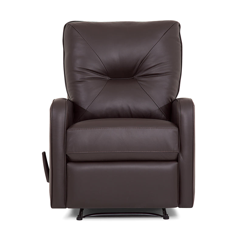 Palliser Theo Rocker Leather Recliner with Wall Recline 42002-35-TULSAII-DARKBROWN IMAGE 1