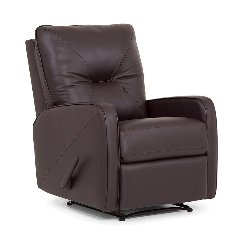 Palliser Theo Rocker Leather Recliner with Wall Recline 42002-35-TULSAII-DARKBROWN IMAGE 2