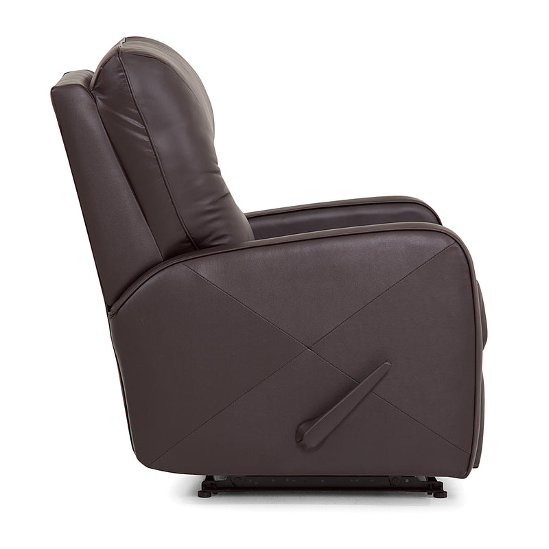 Palliser Theo Rocker Leather Recliner with Wall Recline 42002-35-TULSAII-DARKBROWN IMAGE 4