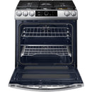  Samsung 30-inch Slide-In Dual Fuel Range with Wi-Fi Connectivity NY63T8751SS/AC IMAGE 4