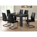 Monarch I 1089 Dining Table - Black Reclaimed Wood-Look IMAGE 7