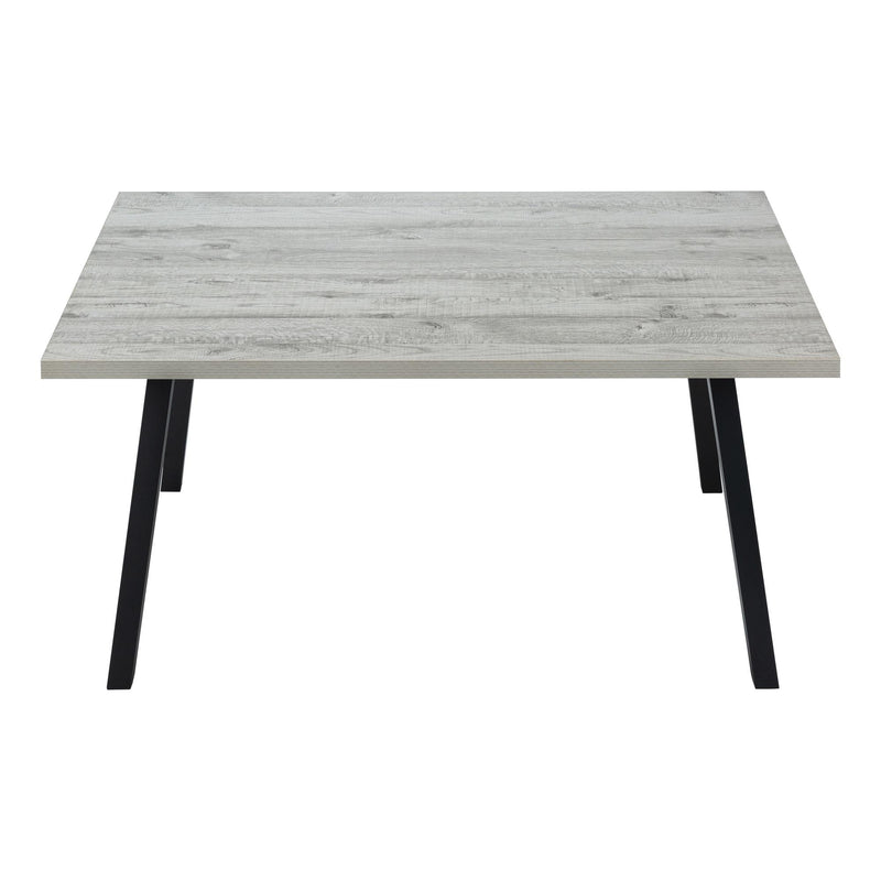Monarch I 1136 Dining Table - Grey/Black Metal IMAGE 2
