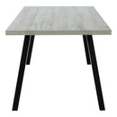 Monarch I 1136 Dining Table - Grey/Black Metal IMAGE 3