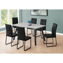 Monarch I 1136 Dining Table - Grey/Black Metal IMAGE 6