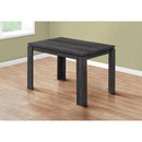 Monarch I 1166 Dining Table - Black Reclaimed Wood-Look IMAGE 3