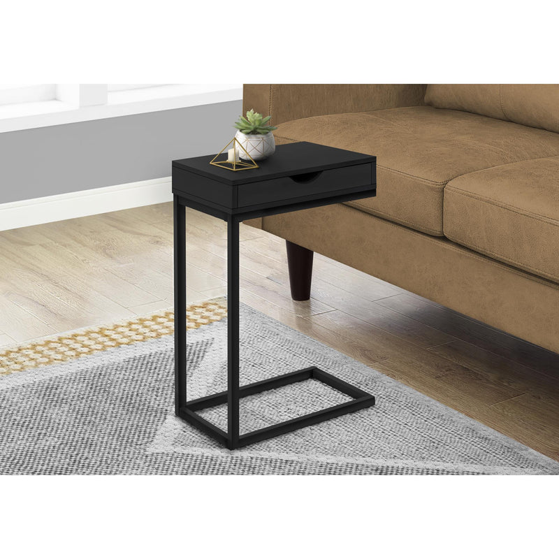 Monarch I 3600 Accent Table - Black/Black IMAGE 2