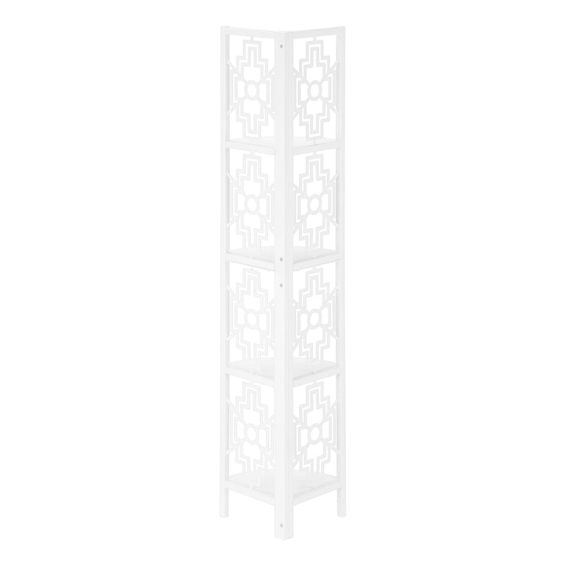 Monarch I 3623 62" Bookcase - White/White IMAGE 3