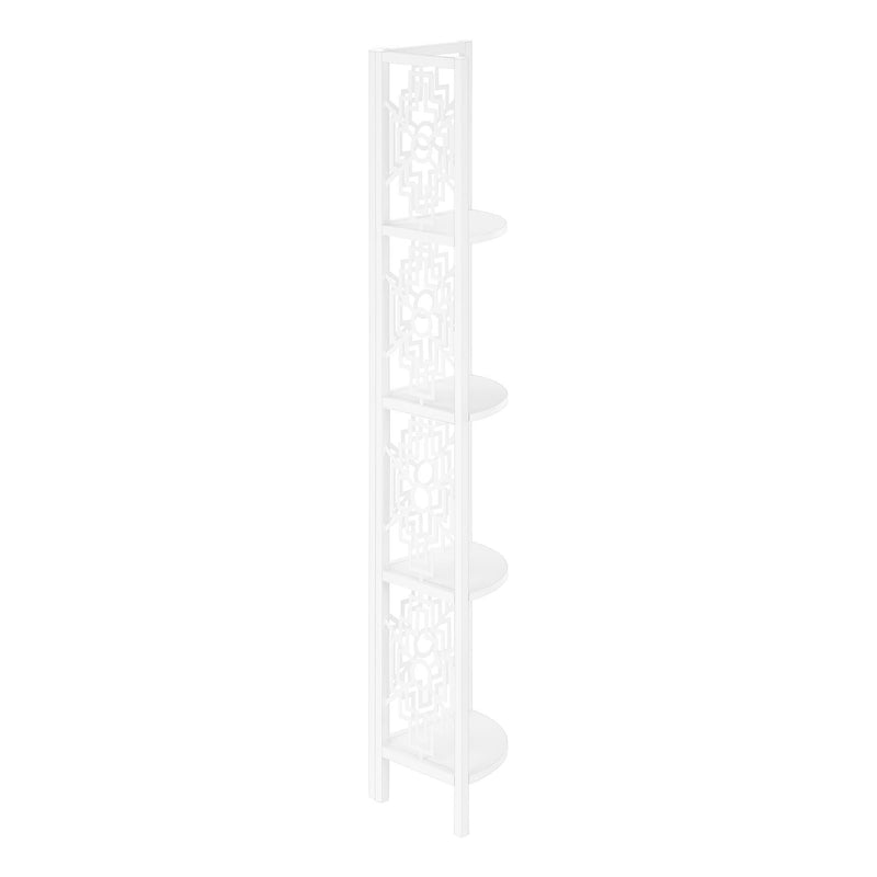 Monarch I 3623 62" Bookcase - White/White IMAGE 5