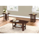 Monarch I 7923P 3 pc Table Set - Cherry IMAGE 2