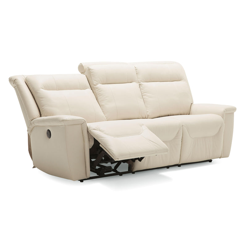 Palliser Strata Power Reclining Leather Sofa 40123-3H-TULSAII-BISQUE IMAGE 6